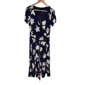 NWT Women's Tahari Floral Summer Vacation/Date Night/Party‎ Dress  Size Large
